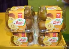 New 1 lb. pound packaging for Zespri’s SunGold kiwis. This packaging was just launched and only availble in the North American market. 
